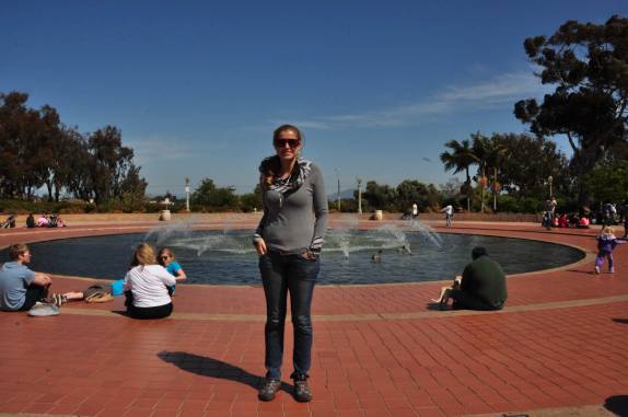 Uma das fontes no Balboa Park, em San Diego, no sul da Califórnia - Estados Unidos